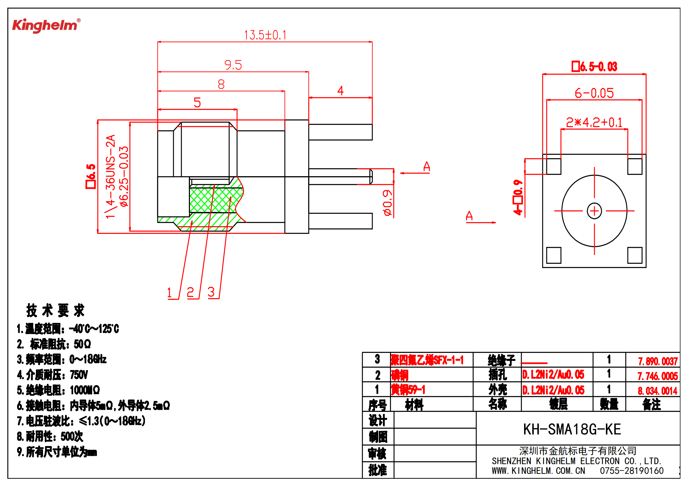 C42396855_RF射频同轴连接器_KH-SMA18G-KE_规格书_KH-SMA18G-KE_00.png