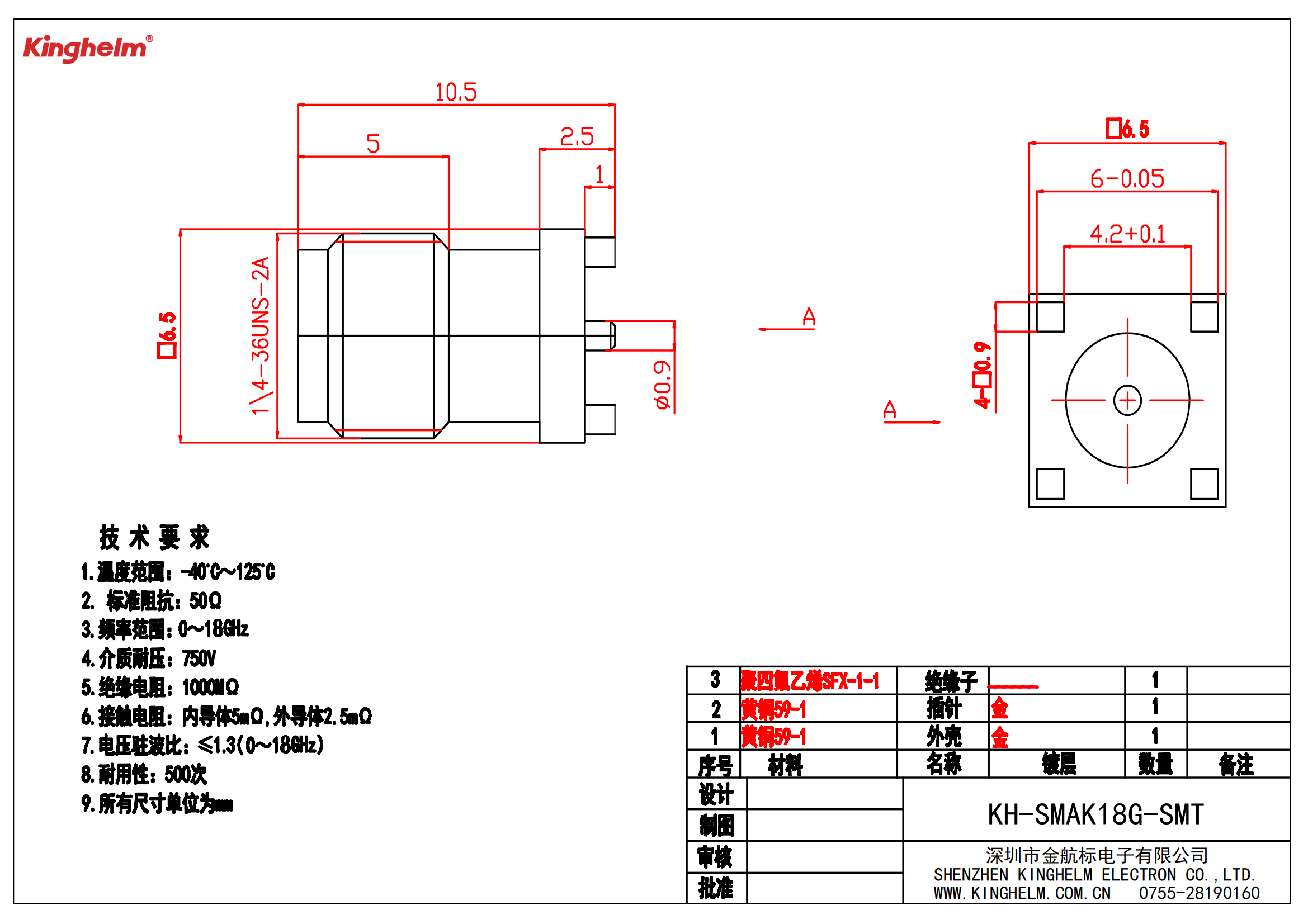C42396856_RF射频同轴连接器_KH-SMAK18G-SMT_规格书_KH-SMAK18G-SMT_00.png