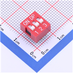 红色拨码开关KH-BM2.54-3P