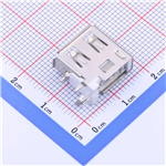 Type-A 母座 侧插  KH-AF90CWJ-14JB-OX
