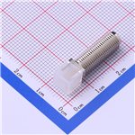 RF射频同轴连接器 正脚 外螺内孔18mm全牙镀镍 KH-SMA-K514-18N