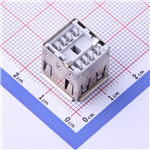 USB Type-A 母座  直插 KH-2AF180-14.2JB