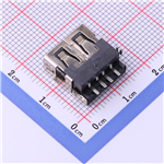 USB Type-A 母座 沉板 KH-CP3.5AF180CB-14-STM